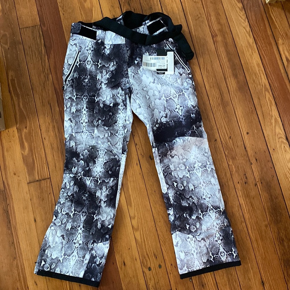 Womens Ski Bib Pants Sz M